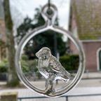 Vintage Kosta Glazen Raamhanger Van Een Vogel, Scandinavisch Glas thumbnail 4