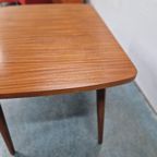 Vintage Eettafel Uittrekbare Tafel Teakhouten Tafel Jaren 60 thumbnail 7