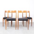 Lübke Houten Eettafelstoelen, 1960S thumbnail 3