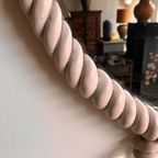 Mid Century Rope Mirror Touw Spiegel Vintage thumbnail 4