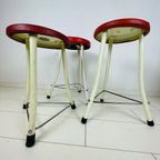 Brabantia Krukjes. Rood Wit. Vintage Krukjes Brabantia thumbnail 6