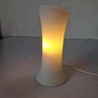 Sce Hurricane Lamp Jaren 80 Melkglas Design. thumbnail 2