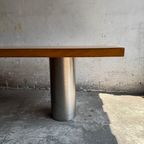 Geometric Brutalist Dining Table, 1980s thumbnail 4