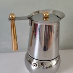 Vintage Postmoderne Gb Kitty Oro Guido Bergna Mokka Pot thumbnail 2