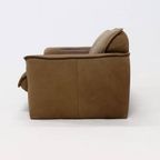 Neck Leather 2,5-Seater Sofa By Hugo De Ruiter For Leolux 1970S thumbnail 9