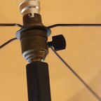 Zeer Grote Brutalistische Smeedijzeren Vloerlamp, Circa 1950 thumbnail 3