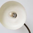 Aluminor Tafellamp Met Messing Accenten, Rood-Wit thumbnail 5