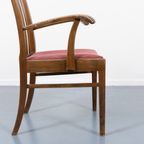 Danish Modern Armchair / Fauteuil From Frits Henningsen, 1950’S thumbnail 4