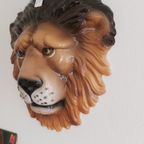 Italië Wandmasker Wand Masker Handgeschilderd Leeuw thumbnail 2