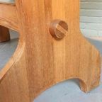 Vintage Grote Massief Grenen Eettafel, Ovaal, 180 X 90 Cm thumbnail 15