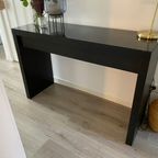 Zwarte Houten Ikea Side Table thumbnail 3