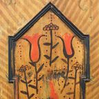Antieke Beschilderde Bruidskast 1815 thumbnail 4