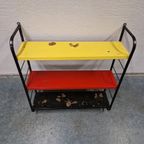 Fifties Wandrekje Boekenrekje Metalen Wandrek thumbnail 2