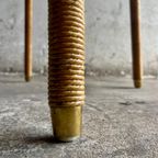 Lloyd Loom Rattan Round Table By Vincent Sheppard thumbnail 9