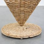 Vintage Mid-century Italiaans Design Banana Leaf S-chair Fauteuil Van Marzio Cecchi Voor Studio M thumbnail 9