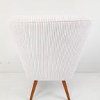 2 Vintage Cocktail Fauteuiltjes | Stoelen Nieuw Gestoffeerd thumbnail 6
