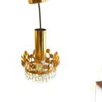 Vintage Lamp Hanglamp Jaren 60 Kleine Kroonluchter Palwa thumbnail 3