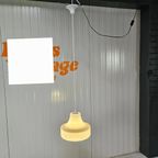 Vintage Hanglamp Rotaflex Glas, Gedetailleerd thumbnail 9