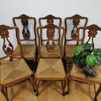 Brocante Queen Ann Eettafelstoelen Stoelen Set Prijs thumbnail 2