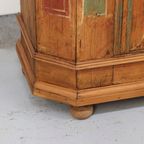 Antieke Beschilderde Bruidskast 1764 thumbnail 10