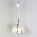Vintage Hanglamp Doria - Jaren '70, Iceglass thumbnail 7
