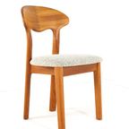 6x Juul Kristensen Eetkamerstoelen 'them' Vintage Massief Teak thumbnail 5