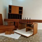 Very Rare Modular Royal Series Wall Unit In Teak By Poul Cadovius, Denmark, 1960S thumbnail 14