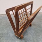Artdeco Amsterdamse School Stijl Antieke Krantenbak Rek thumbnail 9