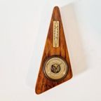 Jaren 50 Atomic Barometer Temperatuurmeter Fifties thumbnail 7