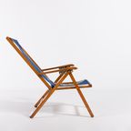 Italian Mid-Century Foldable Deck Chair From Fratelli Reguitti, 1960’S thumbnail 9