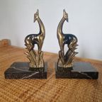 Art Deco Boekensteunen Frans Herten Marmer thumbnail 4