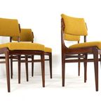 Set 4 Eetkamerstoelen 'haarlem' Vintage Gestoffeerd thumbnail 15