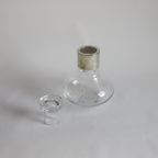 Modernist Glass Decanter With Lid thumbnail 7