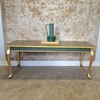 Salontafel In Groen Met Goud Patronen thumbnail 2