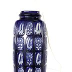 West Germany Vloerlamp Keramiek 942-45 Blauw Vintage thumbnail 2