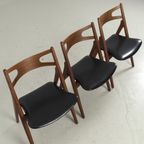 Set Van 3 ‘Ch29P Sawbuck’ Eetkamerstoelen 68381 thumbnail 13