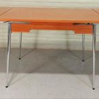 Vintage Formica Uitschuifbare Eettafel thumbnail 6