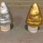 Vintage Heico Mushroom Lamp, Zilver thumbnail 8