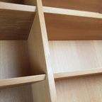 Vintage Grote Eiken Boekenkast Deens | Fineer Oak Danish thumbnail 14