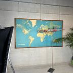 Vintage Xxl Air France ‘airway’ Map – 1970’s thumbnail 3