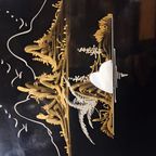 Vintage Chinese Vitrinekast / Aziatische Kast / Chinoiserie / Oosterse Kast / Display Cabinet / Bohemian Kast thumbnail 12