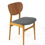 Set Van 4 Vintage Stoelen Nieuw Bekleed thumbnail 20