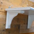 Schapje Voor Aan De Wand Wit Geschilderd thumbnail 6