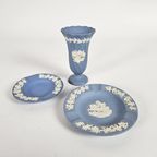 Wedgwood - Blue Jasperware - Lotje (3) - Engeland - 1970'S thumbnail 3