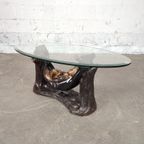 Vintage Bronzen Salontafel Met Kindje thumbnail 9