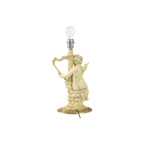 Fifties Italiaanse Lamp Engel Met Harp Giethars A Santini Gouden Voet 42Cm thumbnail 5