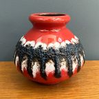Schlossberg West Germany Fat Lava Vase 1960S thumbnail 5
