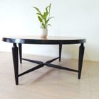 Vintage Tafel Salontafel Rond 60S Webe Louis Van Teeffelen | Design thumbnail 3