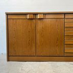 Vintage Houten Dressoir - Geometrisch - Brutalistisch '70 thumbnail 5
