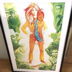 Vintage Poster Wrangler Jeans, Vintage Reclameposter thumbnail 4